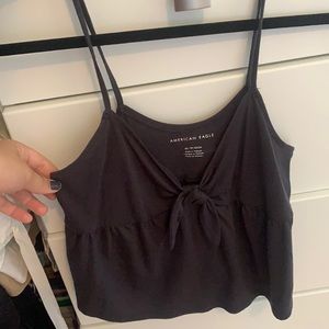 American eagle tank with tie in front